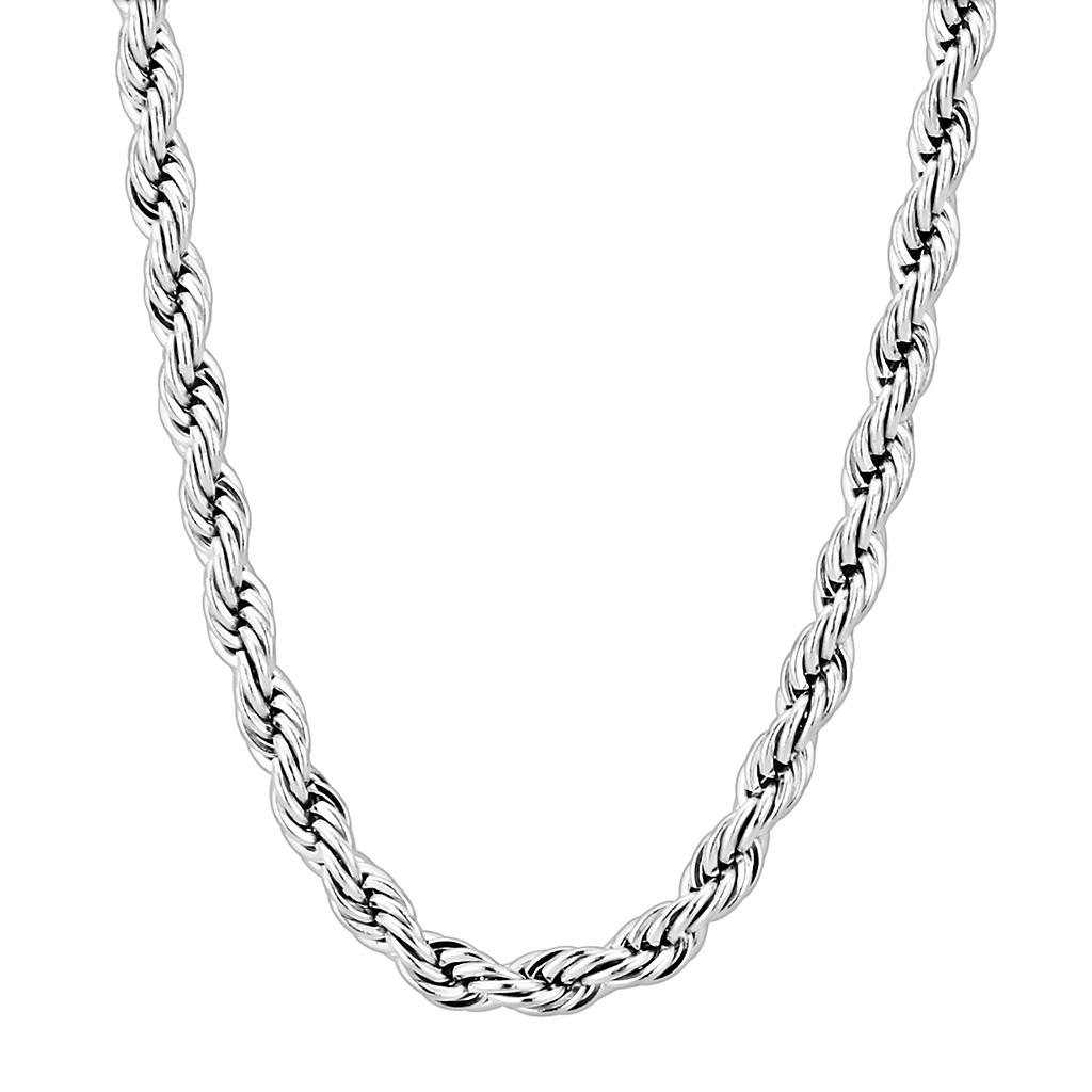 JCE2433 High polished (no plating) Stainless Steel Chain with No Stone